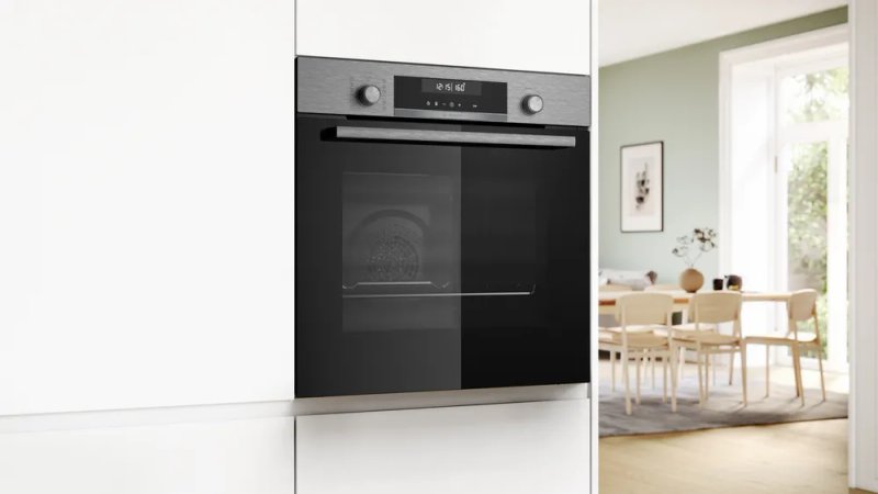 Built-in oven BOSCH HBG578ES3, 71 l, Pyrolysis, A+