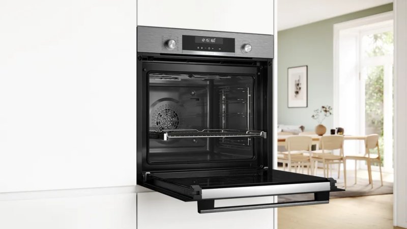 Built-in oven BOSCH HBG578ES3, 71 l, Pyrolysis, A+