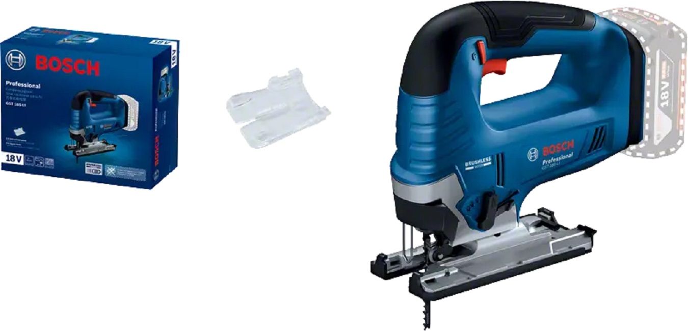 BATTERY BRUSHLESS JIG SAW BOSCH PROFESSIONAL GST 185-LI SOLO