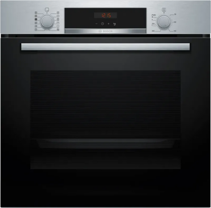 Bosch HQA574ES3 SER4, Oven A+ addSteam water bowl, Pyro+Hydro, 8 HM, AutoPilot 10, 1 lvl rail, inox