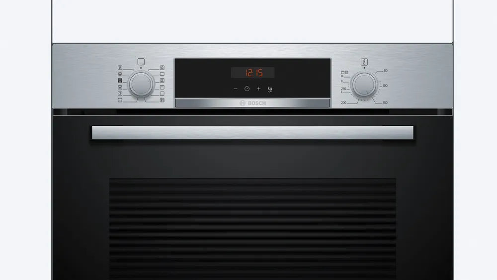 Bosch HQA574ES3 SER4, Oven A+ addSteam water bowl, Pyro+Hydro, 8 HM, AutoPilot 10, 1 lvl rail, inox