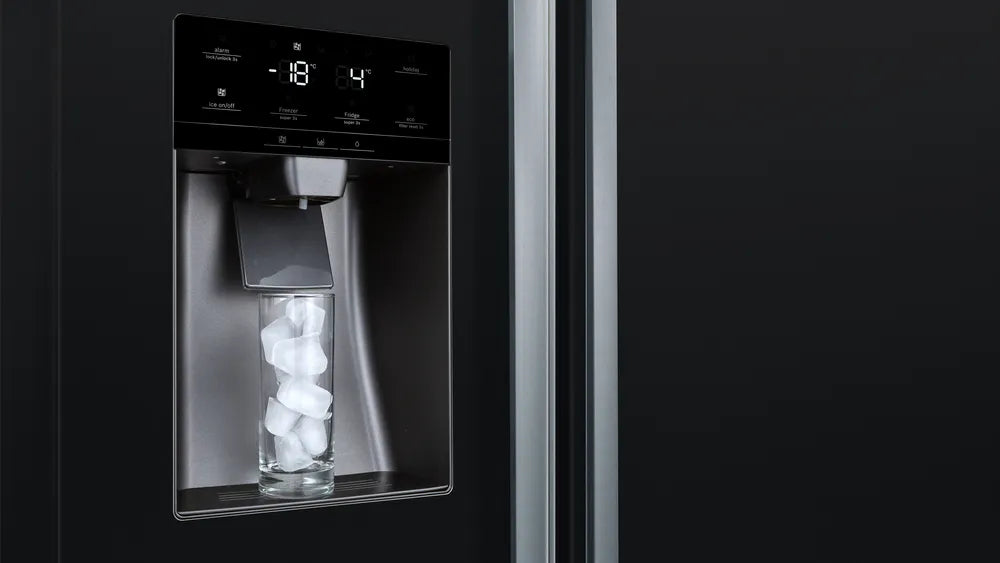 Refrigerator with freezer BOSCH side-by-side KAD93ABEP, 562 l, NoFrost, 178.7 x 90.8 cm black