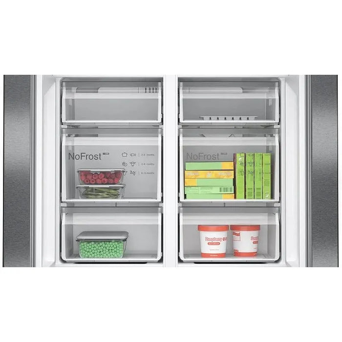 Refrigerator with freezer BOSCH KFN96AXEA