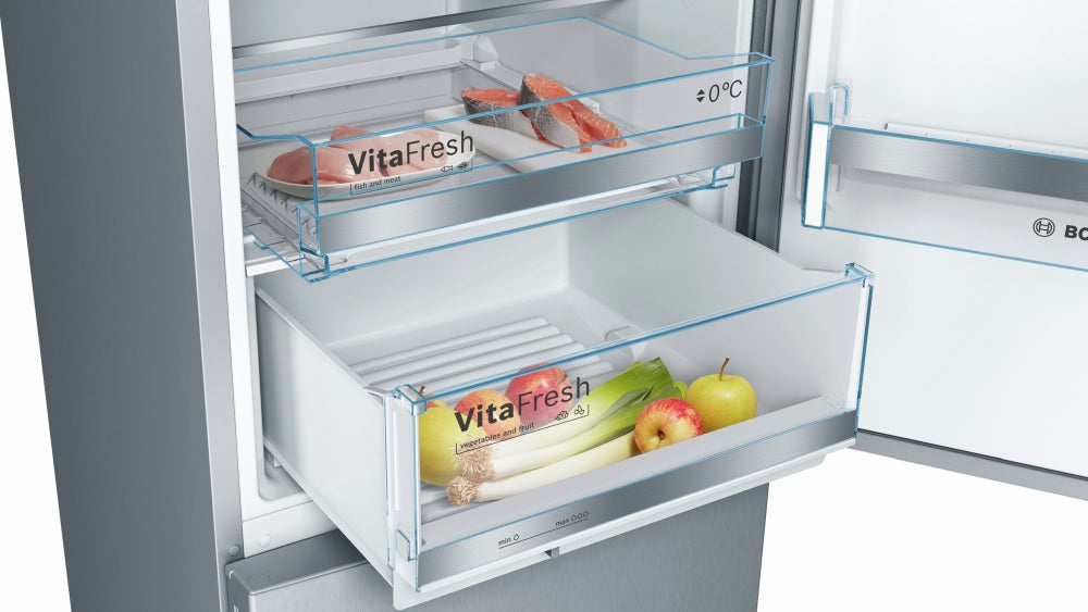 Refrigerator with freezer Bosch KGE39AICA