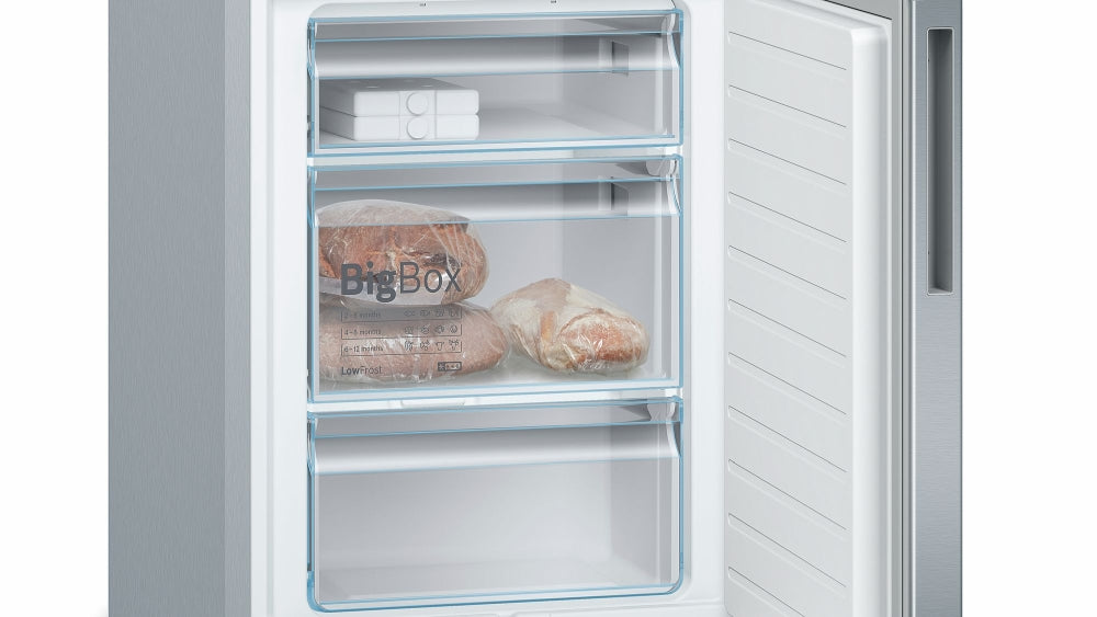 Refrigerator with freezer Bosch KGE39AICA