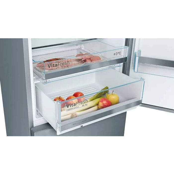 Refrigerator with freezer BOSCH KGE49AICA