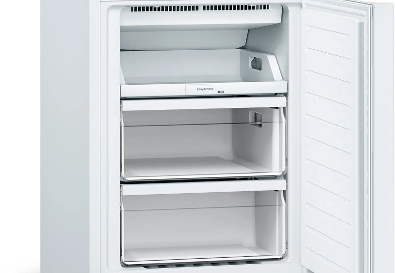 Bosch KGN33NWEB, SER2, FS fridge-freezer NoFrost, E, 176/60/66cm, 282l(193+89), 42dB(D), MultiBox, white, HolidayMode