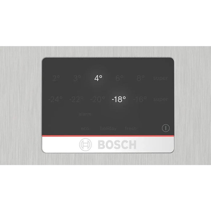 Refrigerator with freezer BOSCH KGN397LDF, 363 l, NoFrost, 203 cm