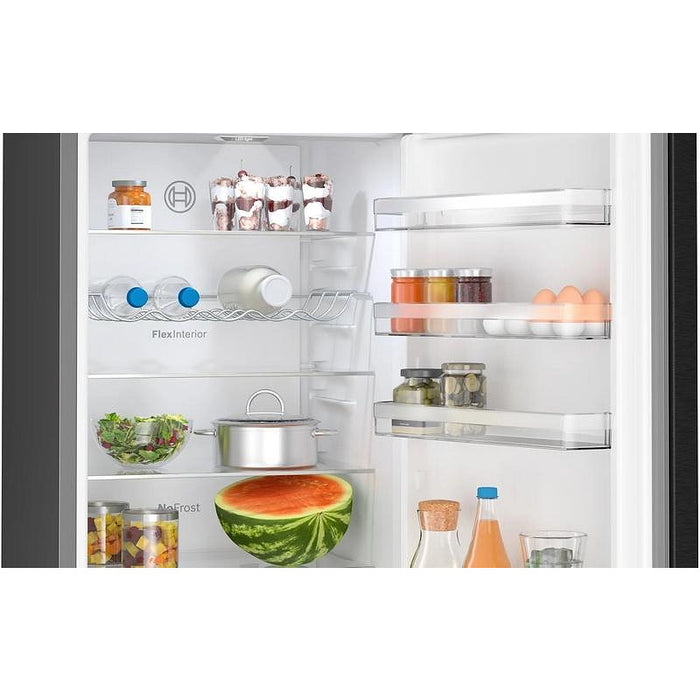 Refrigerator with freezer BOSCH KGN39VXCT