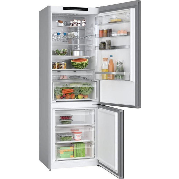 Refrigerator with freezer BOSCH KGN49LBCF