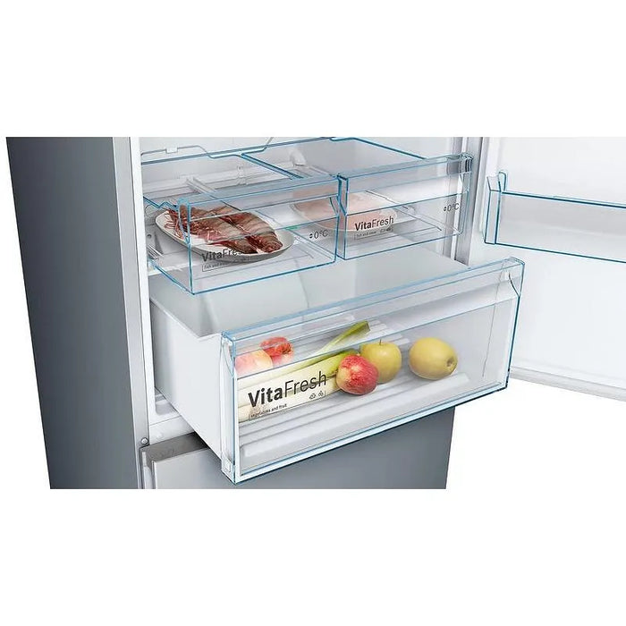 Refrigerator with freezer Bosch KGN49XLEA
