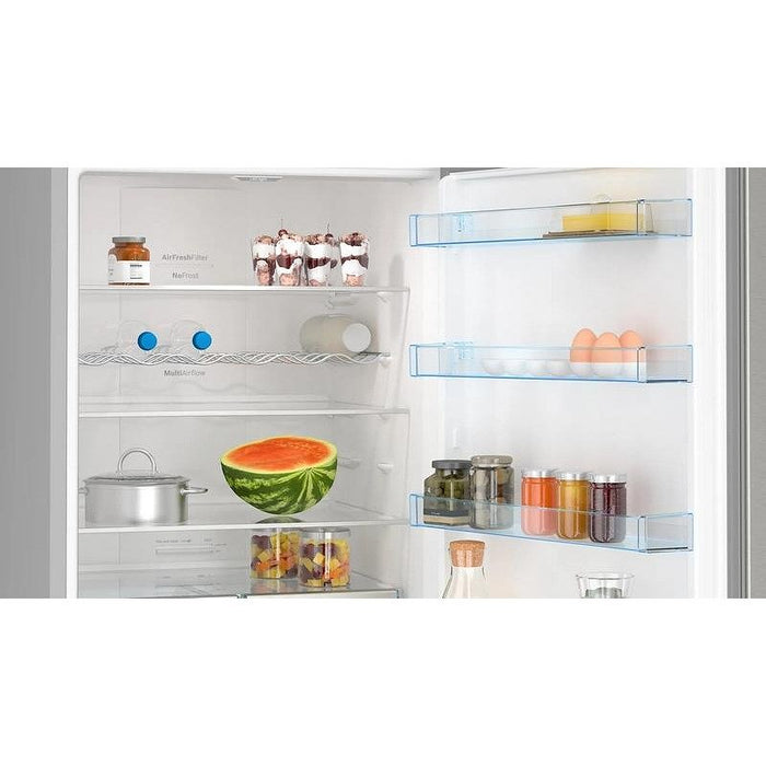 Bosch KGN56XIDR SER4; Free-standing fridge-freezer NoFrost, D, 193/70/80cm, 508l(400+108), 39dB, VitaFresh, PerfectFit, Stainless steel
