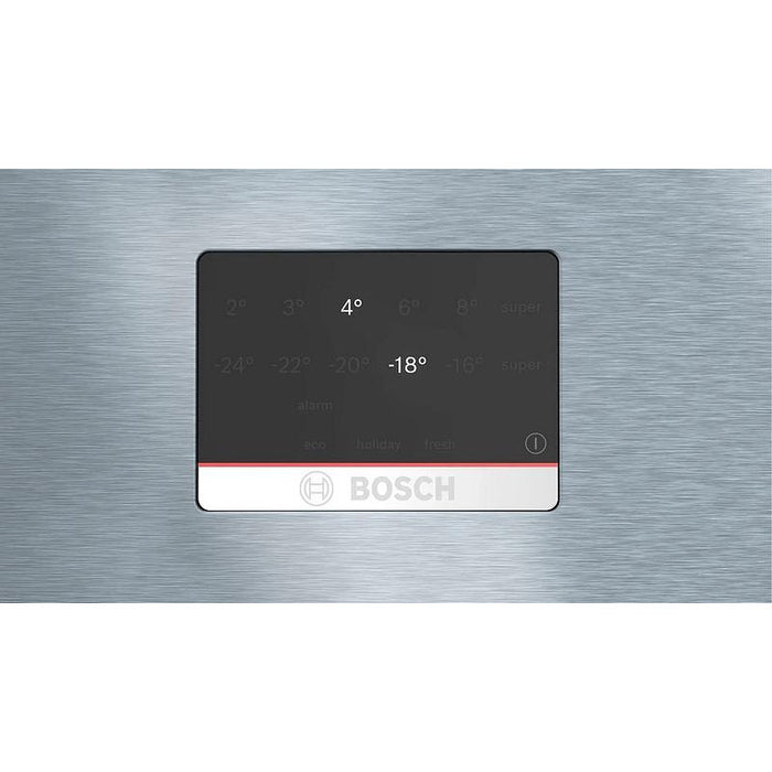 Bosch KGN56XIDR SER4; Free-standing fridge-freezer NoFrost, D, 193/70/80cm, 508l(400+108), 39dB, VitaFresh, PerfectFit, Stainless steel