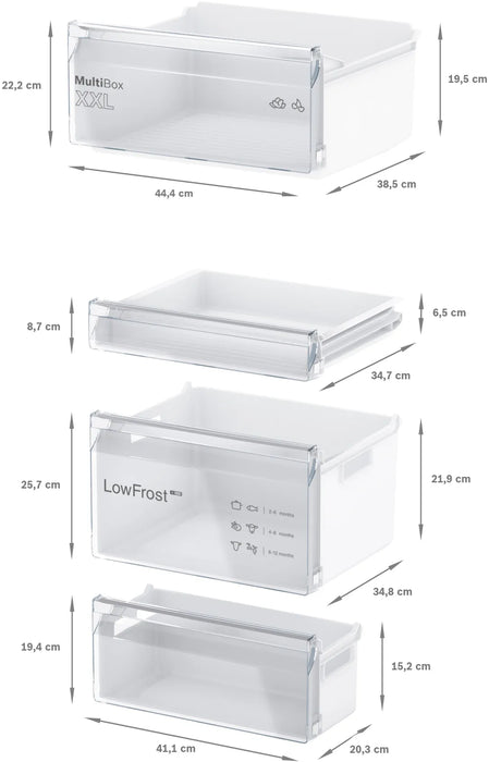 Built-in refrigerator Bosch KIV86NSE0