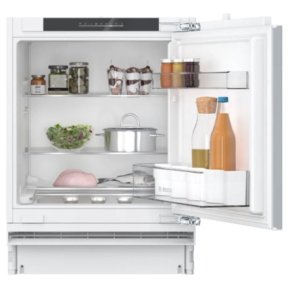 Under-counter refrigerator BOSCH KUR21VFE0, 134 l, flat hinge