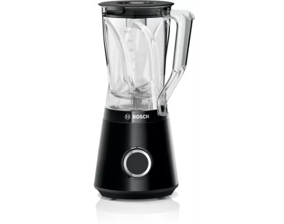 Bosch MMB6141B Series 4, VitaPower Blender, 1200 W, Tritan blender jug 1.5 l, Two speed settings and pulse function, ProEdge stainless steel blades made in Solingen, Black