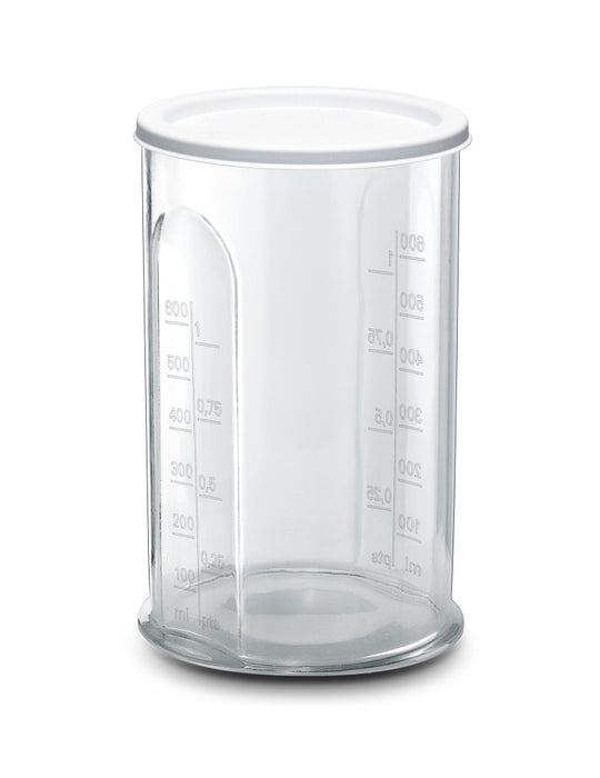 Bosch MSM64010, Blender, ErgoMixx, 450 W, Included transparent jug, White, red