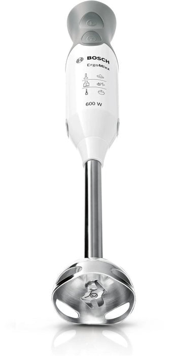 Bosch MSM66110, Blender, ErgoMixx, 600 W, Included transparent jug, White