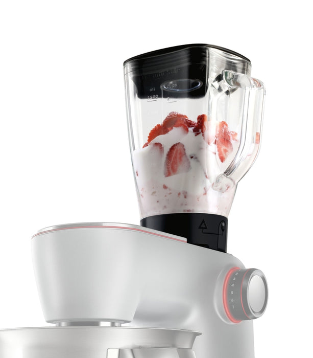 Food processor with scale BOSCH SERIES 8 OPTIMUM MUM9BX5S22, 1500 W, 7 SPEEDS 1500 W, STAINLESS STEEL