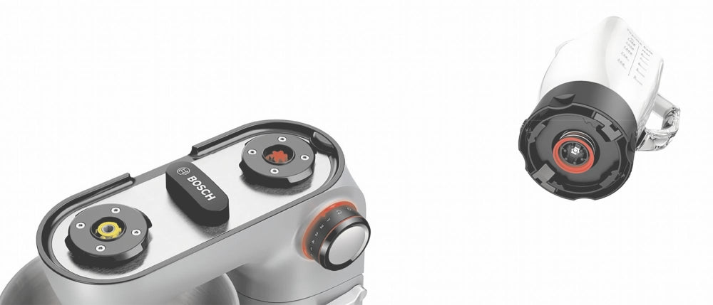 Food processor with scale BOSCH SERIES 8 OPTIMUM MUM9BX5S22, 1500 W, 7 SPEEDS 1500 W, STAINLESS STEEL