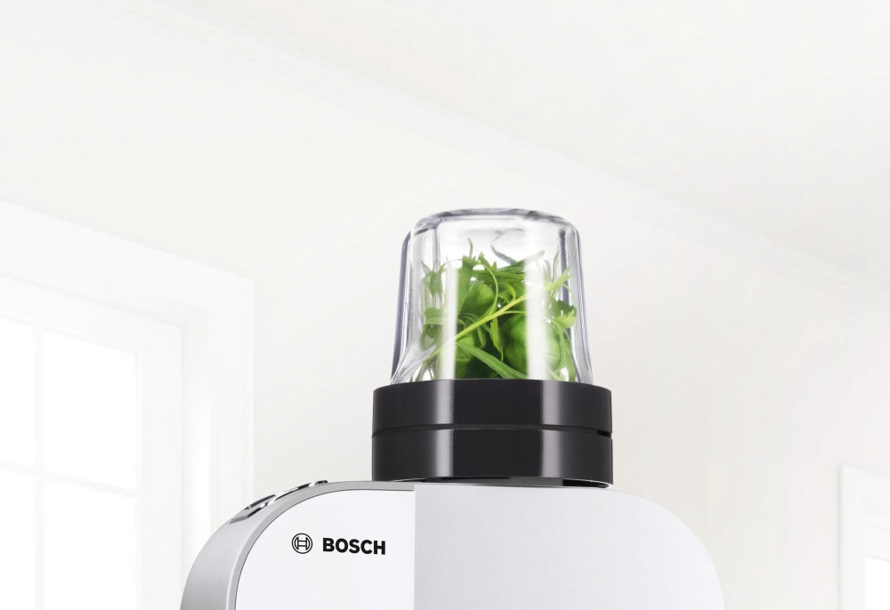 Bosch MUZ45XCG1, 3 in 1 accessory set for grinding, slicing and storage, suitable for MUM4, MUM5, MUM Series 2 and MUM Series 4