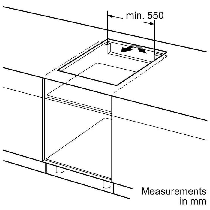 Built-in hob BOSCH PUC611AA5E