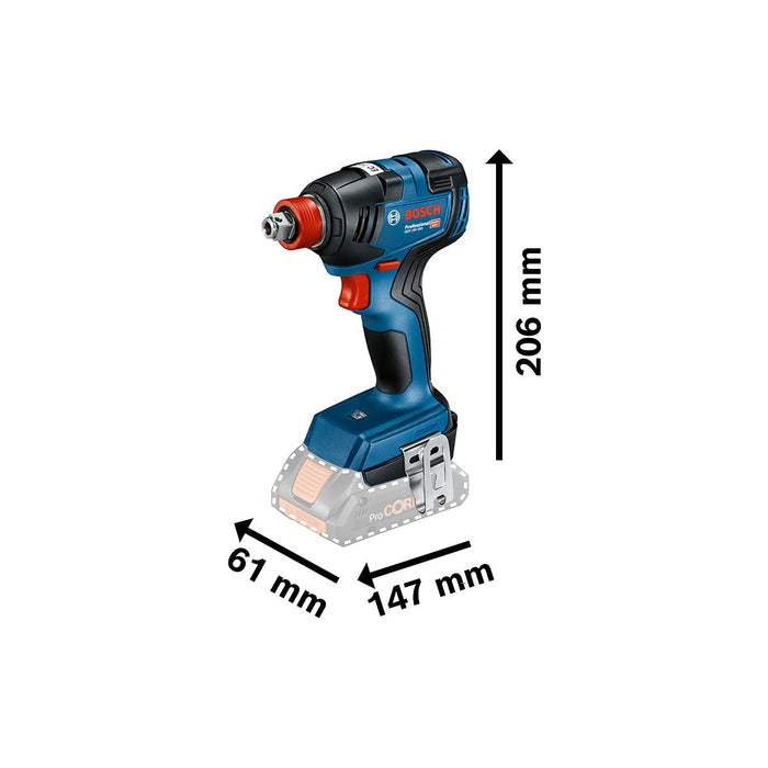 Electric screwdriver BOSCH GDX 18V-200 Professional 200 Nm