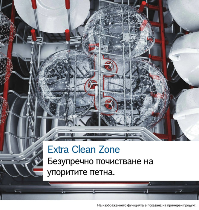 Bosch SMD6ECX21E, SER6, Dishwasher fully integrated, A, EfficientDry, 9,0l, 14ps, 7p/5o, 42dB(B), Silence 41dB, 3rd drawer, OpenAssist, display, Extra Clean Zone, TimeLight, HC