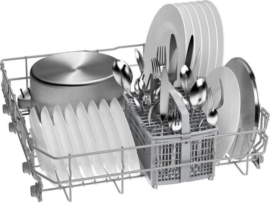 Bosch SMI2HTS06E, SER2, Dishwasher integrated, C, Polinox, 9,0l, 13ps, 5p/4o, 46dB(C), HC