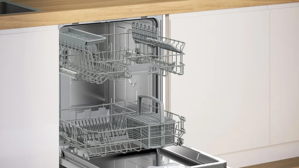 Bosch SMI2HTS06E, SER2, Dishwasher integrated, C, Polinox, 9,0l, 13ps, 5p/4o, 46dB(C), HC