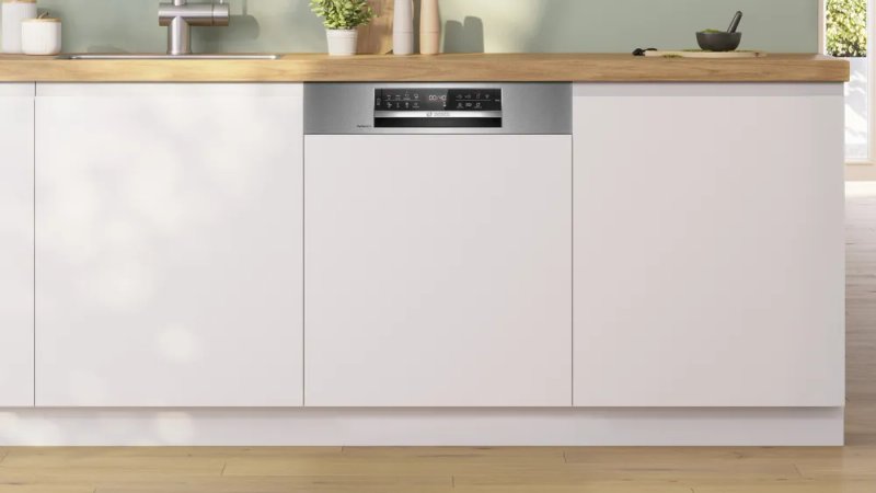 Bosch SMI6ZCS16E, SER6, Intelligent dishwasher integrated, B, Zeolith,  9,0l, 14ps, 8p/5o, 40dB(B), Silence 39dB, 3rd drawer, Extra Clean Zone, display, PerfectDry, HC, interior light