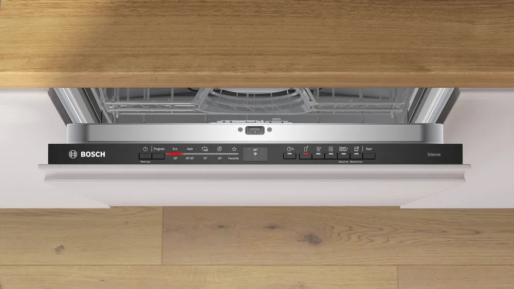 Bosch SMV2HVX06E, SER2, Dishwasher fully integrated, C, Polinox, 9,0l, 14ps, 6p/5o, 46dB(C), 3rd drawer, Rackmatic, HC