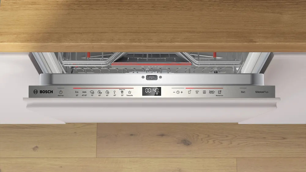 Built-in dishwasher BOSCH SMV6ECX10E, 60 cm, Auto open, 14 place settings