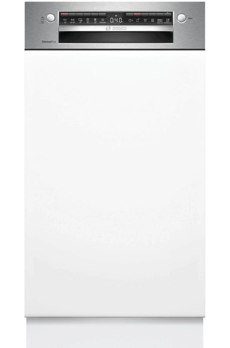 Bosch SPI4HMS49E SER4 Dishwasher integrated 45cm, E, 9,5l, 10ps, 6p/5o, 44dB(B), 3rd drawer, Rackmatic, HC