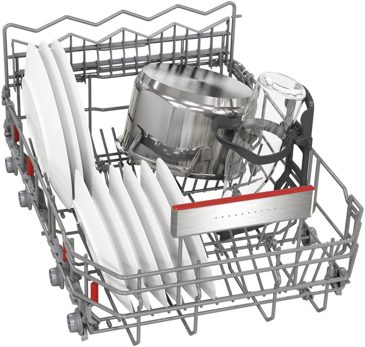 Bosch SPI6EMS21E, SER6, Dishwasher integrated 45cm, B, EfficiendDry, 8,7l, 10ps, 8p/5o, 44dB(B), 3rd drawer, Rackmatic, HC, interior light