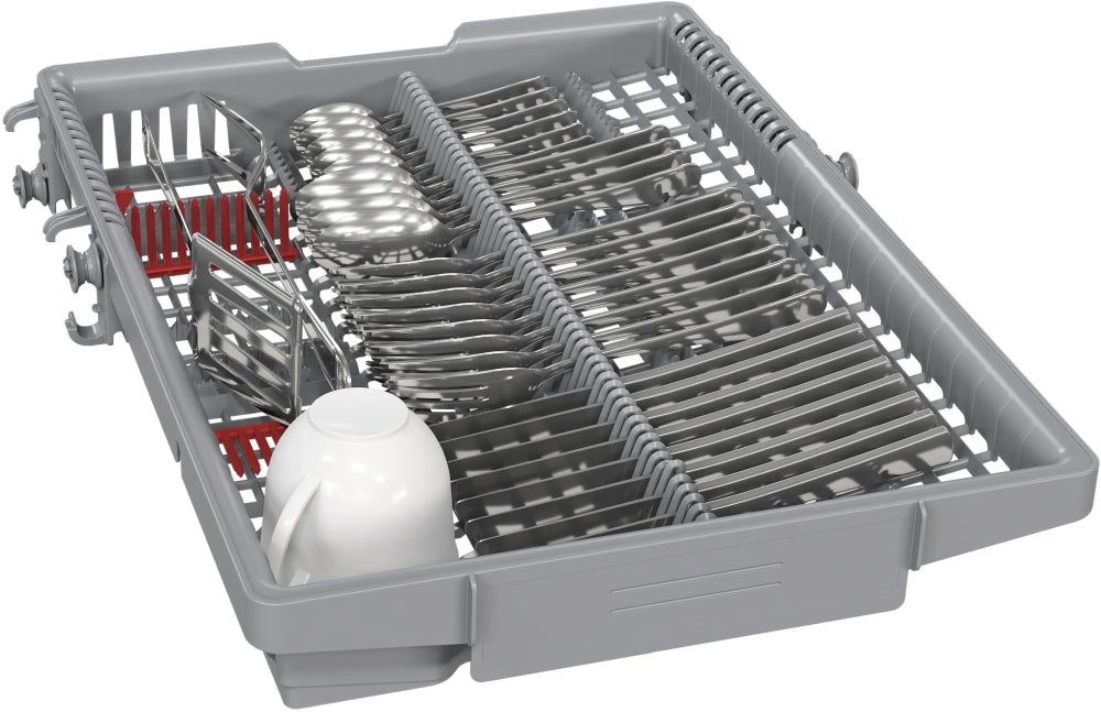 Bosch SPV4HMX13E, SER4, Dishwasher fully integrated 45cm, D, 9,5l, 10ps, 6p/5o, 44dB(B), Silence 43dB, 3rd Vario drawer, R3, Auto program, Rackmatic, HC