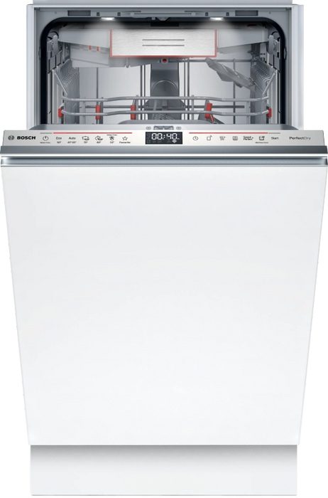 Built-in dishwasher BOSCH SPV6ZMX17E, 45 cm, Zeolith, Home connect
