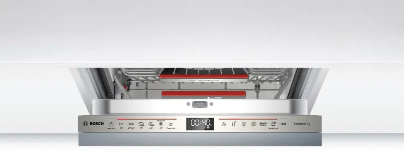 Built-in dishwasher BOSCH SPV6ZMX17E, 45 cm, Zeolith, Home connect