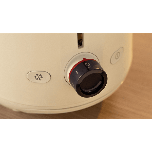 Bosch TAT2M127, MyMoment Compact toaster, 950 W, Auto power off, Defrost and reheat setting, Integrated warming grid, High lift, Cream