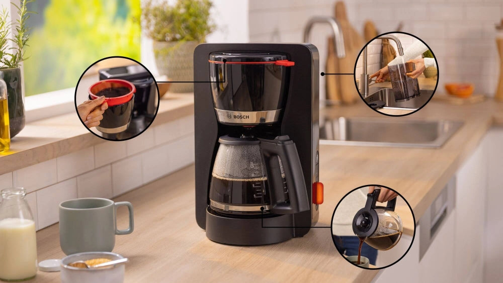 Bosch TKA4M233 coffee maker Semi-auto Drip coffee maker 1.37 L