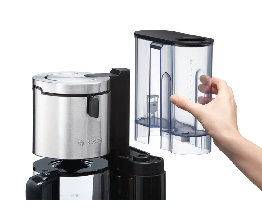 Coffee machine BOSCH TKA8633 BLACK, TIMER, 1160.00 W