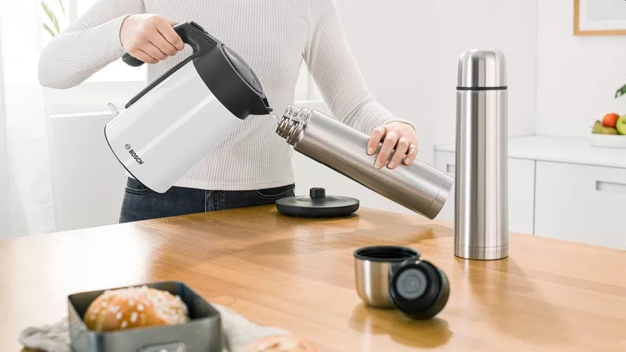 Bosch TWK7L461, Kettle, 2400 W, 1.7 l, White