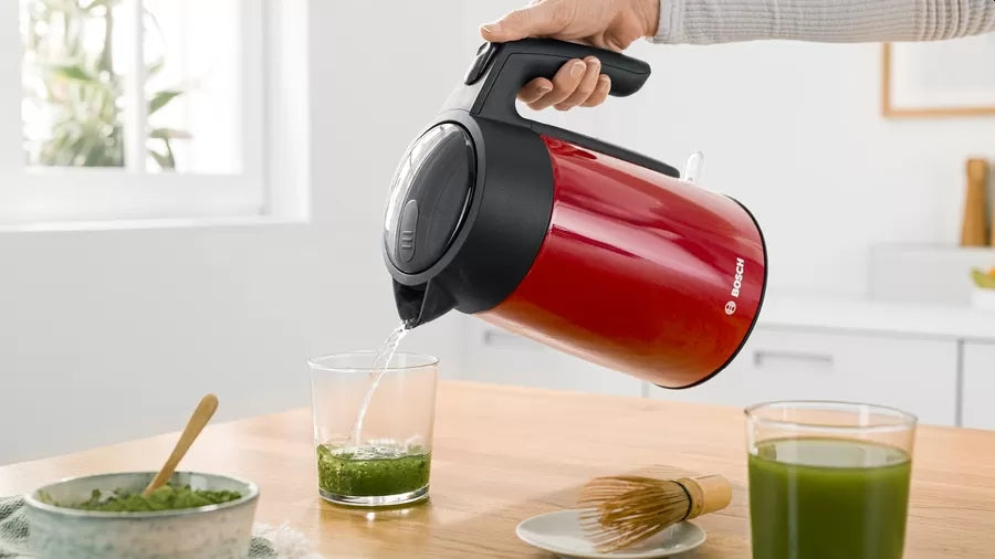 Bosch TWK7L464, Kettle, 2400 W, 1.7 l, Red