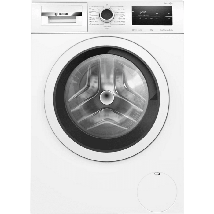 Bosch WAN24170BY, SER4 Washing machine 8kg, A, 1200rpm, 71dB(A), Iron Assist, ActiveWater Plus, Extra charge function, EcoSilence Drive, White