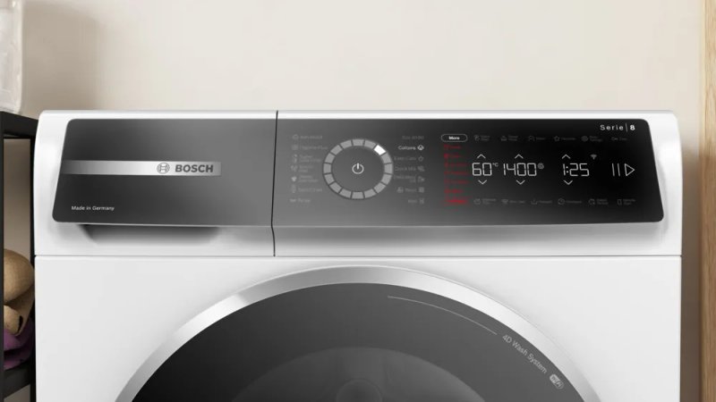Washing machine BOSCH WGB25402BY, 10 kg, 1400 rpm,