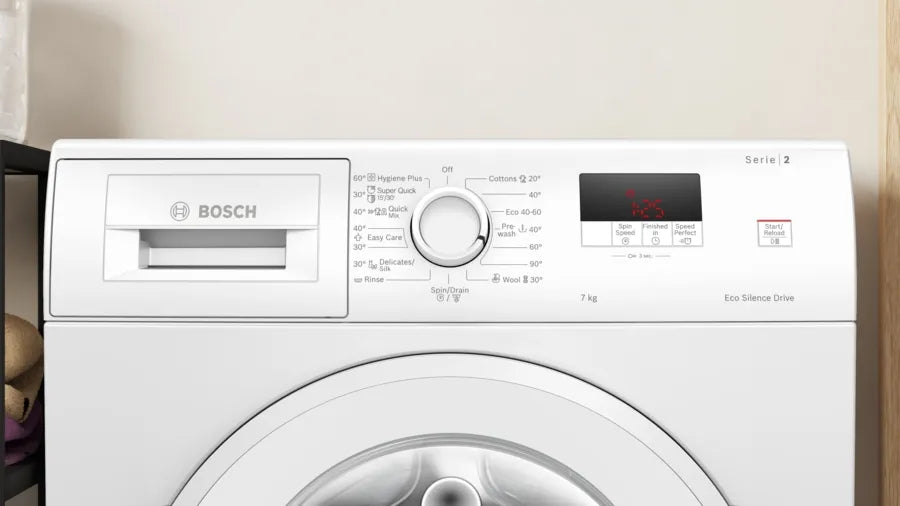 Washing machine BOSCH WGE02400BY, 7 kg, 1400 rpm