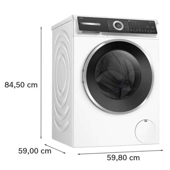 Washing machine BOSCH WGH256A6BY, 10 kg, i-DOS, 1600 rpm