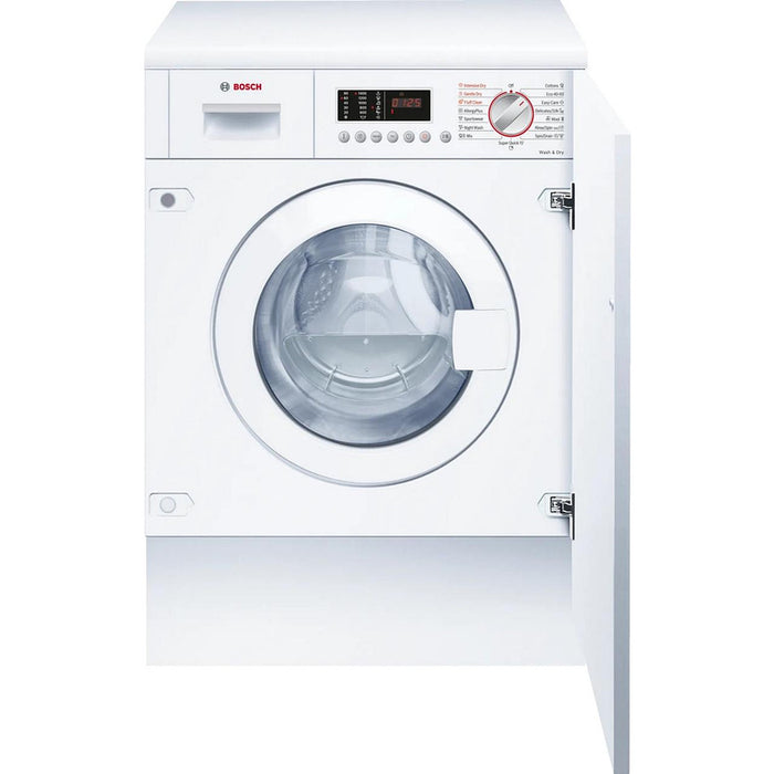 Washing machine with built-in dryer BOSCH WKD28543EU, 7/4 kg, 1400 rpm.