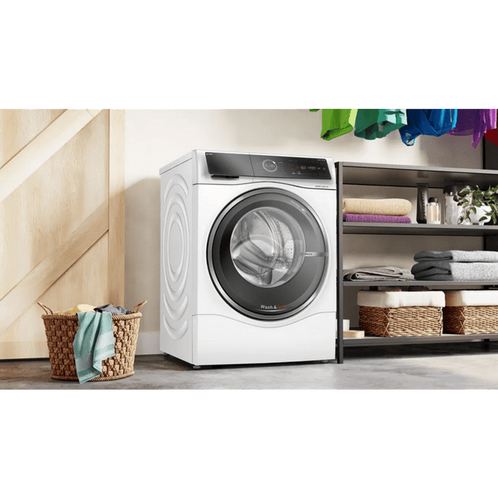 Washing machine with dryer BOSCH WNC254A0BY, 10.5/6 kg, i-DOS, 1400 rpm.