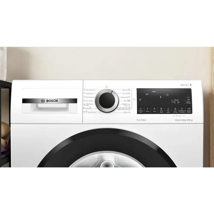 Washer dryer BOSCH WNG24401BY, 9/6 kg, AntiStain, Iron Assist, 1400 rpm